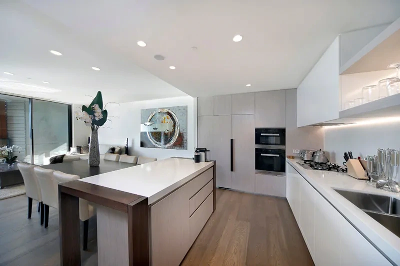 Chef's kitchen with premium appliances