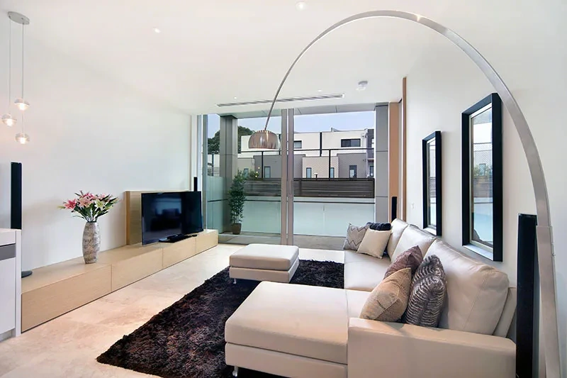 Penthouse open-plan living in Brighton