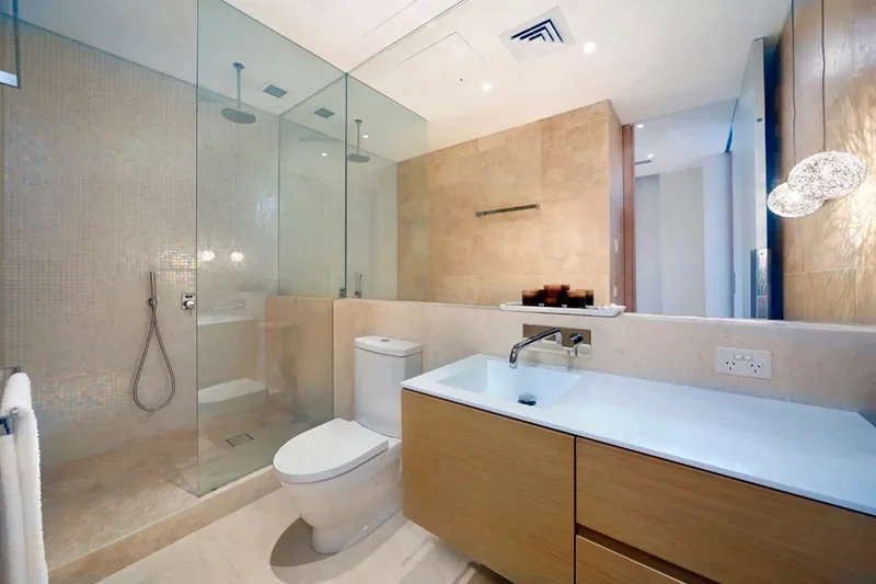 Bathroom in the Brighton penthouse
