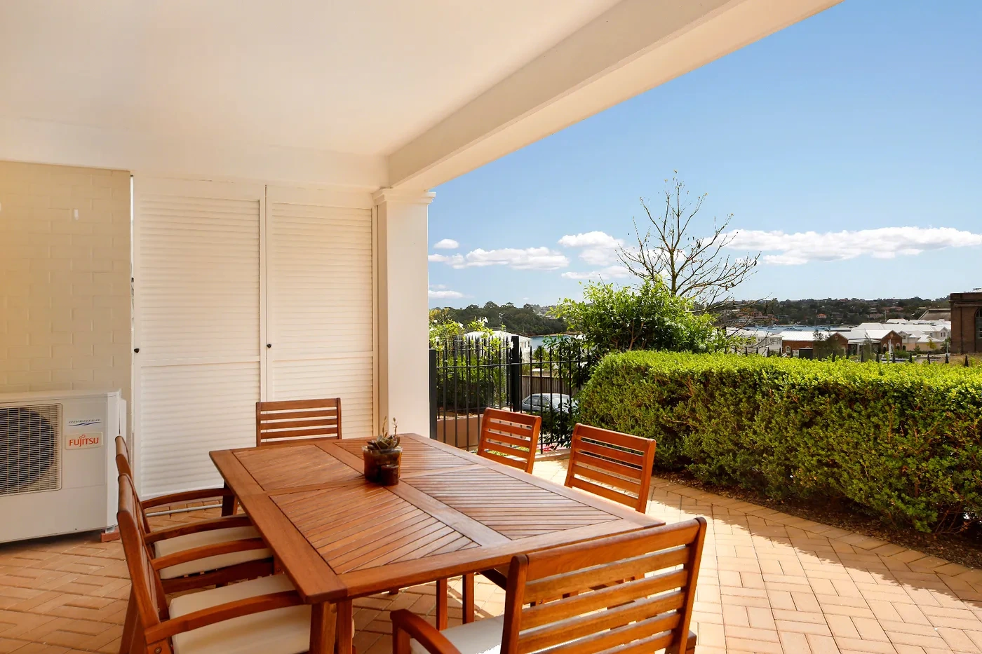 Elevated entertaining terrace at the Premium X Residence in Breakfast Point